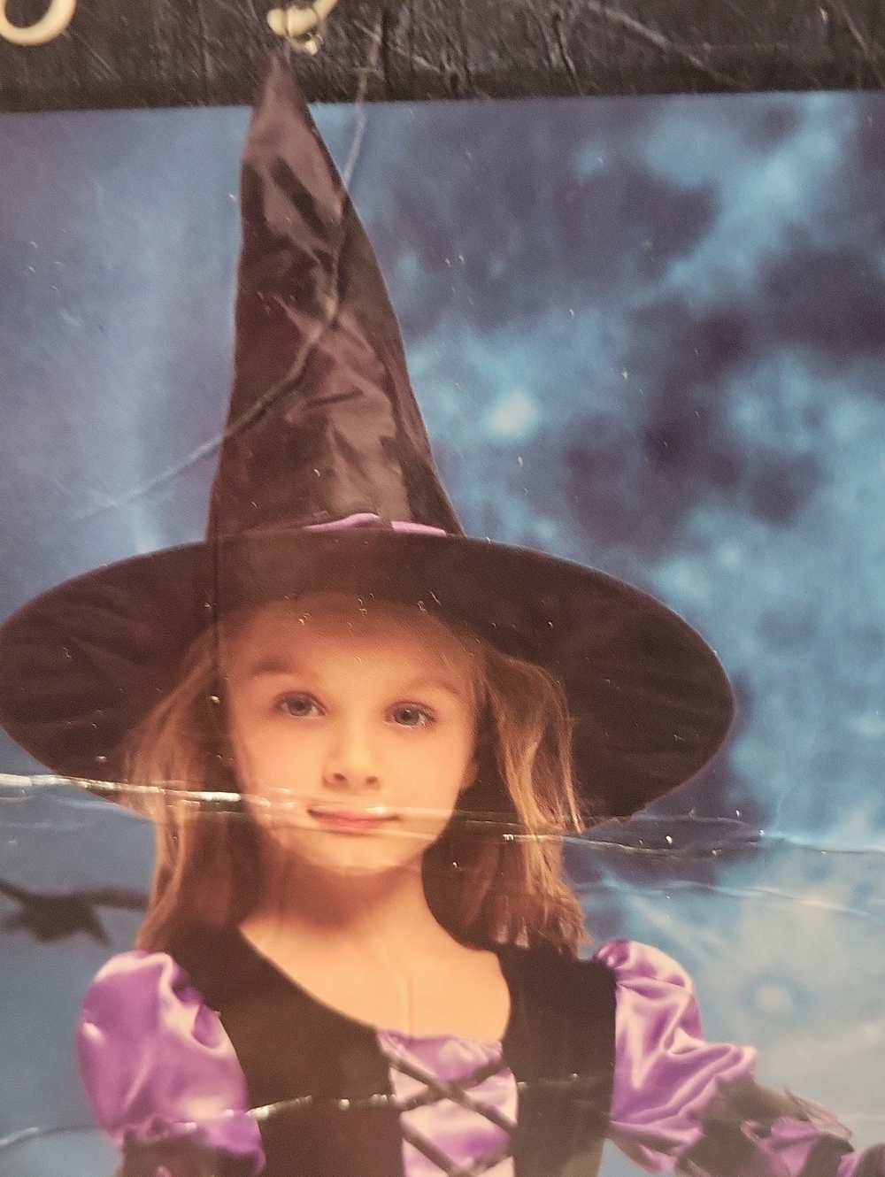 Kids Purple Witch Costume with Hat - Brand: